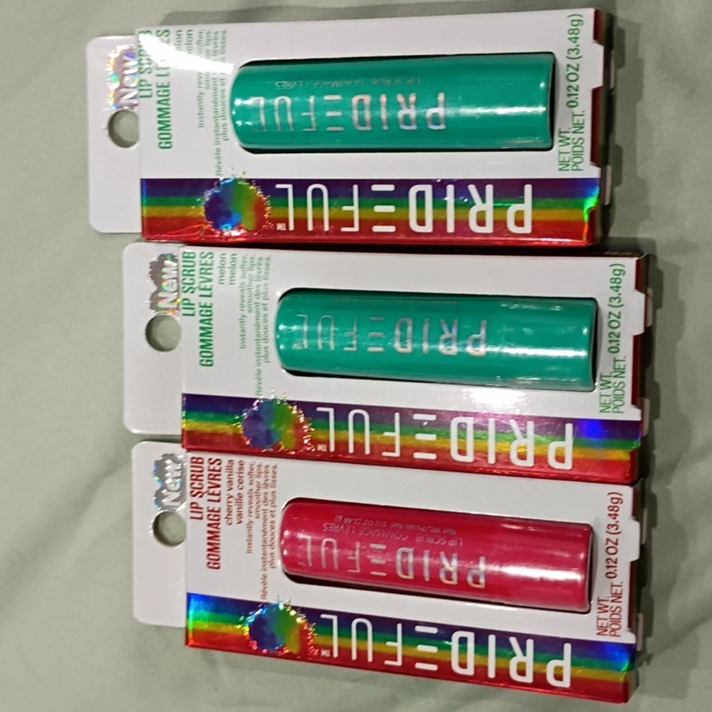 Prideful Lip Scrub Set - Cherry Vanilla and Melon